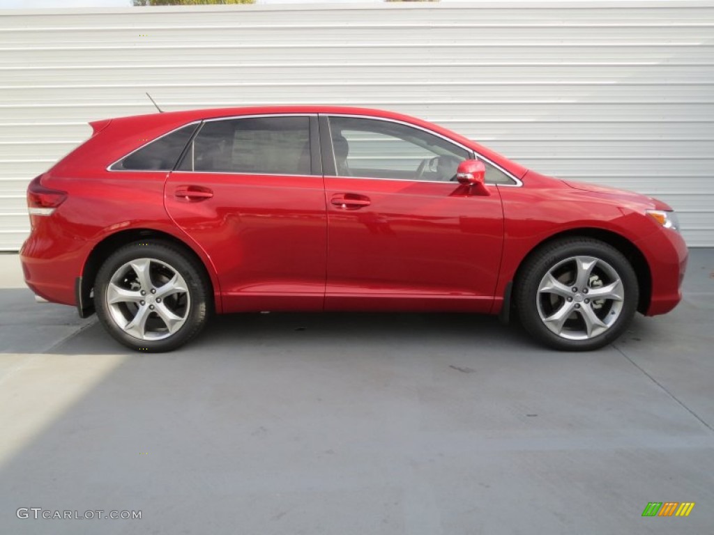 Barcelona Red Metallic 2013 Toyota Venza LE Exterior Photo #73959437