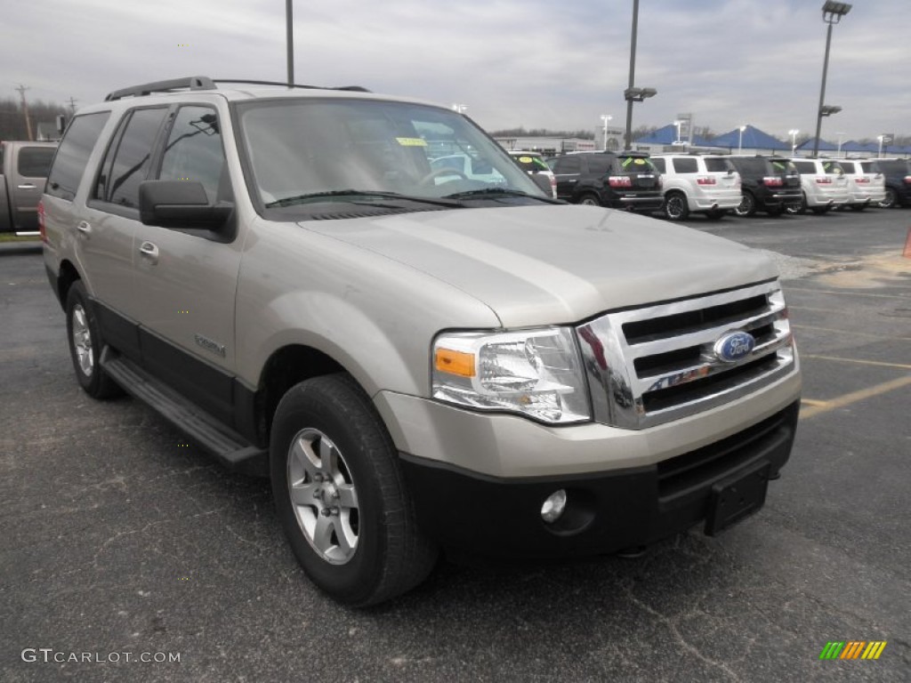 Pueblo Gold Metallic 2007 Ford Expedition XLT 4x4 Exterior Photo #73959899