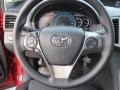 2013 Toyota Venza Black Interior Steering Wheel Photo