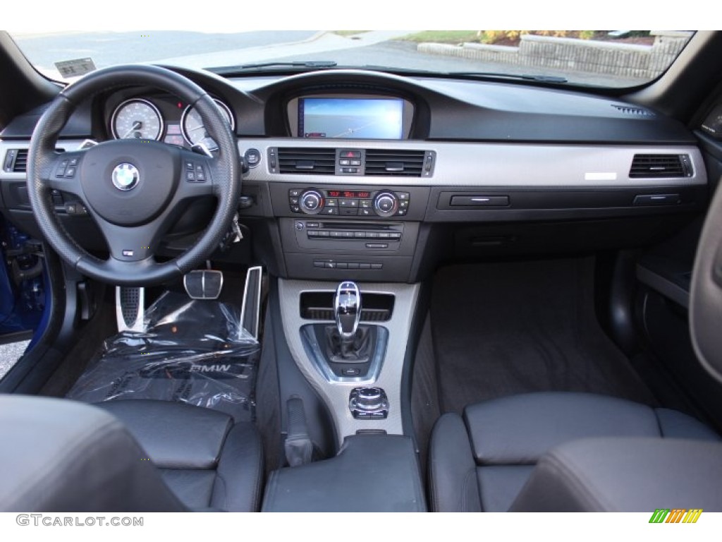 2011 BMW 3 Series 335is Convertible Black Dashboard Photo #73960073