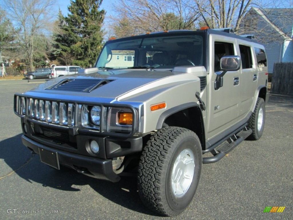 Pewter Metallic 2003 Hummer H2 SUV Exterior Photo #73960844