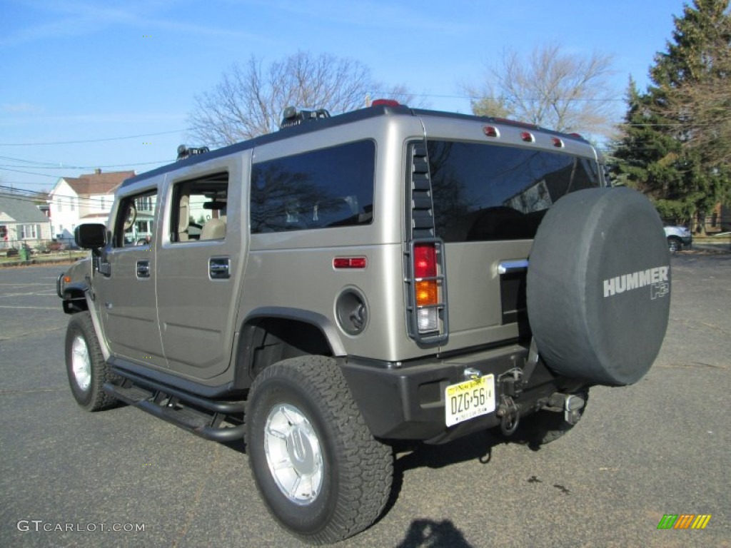 2003 H2 SUV - Pewter Metallic / Wheat photo #5