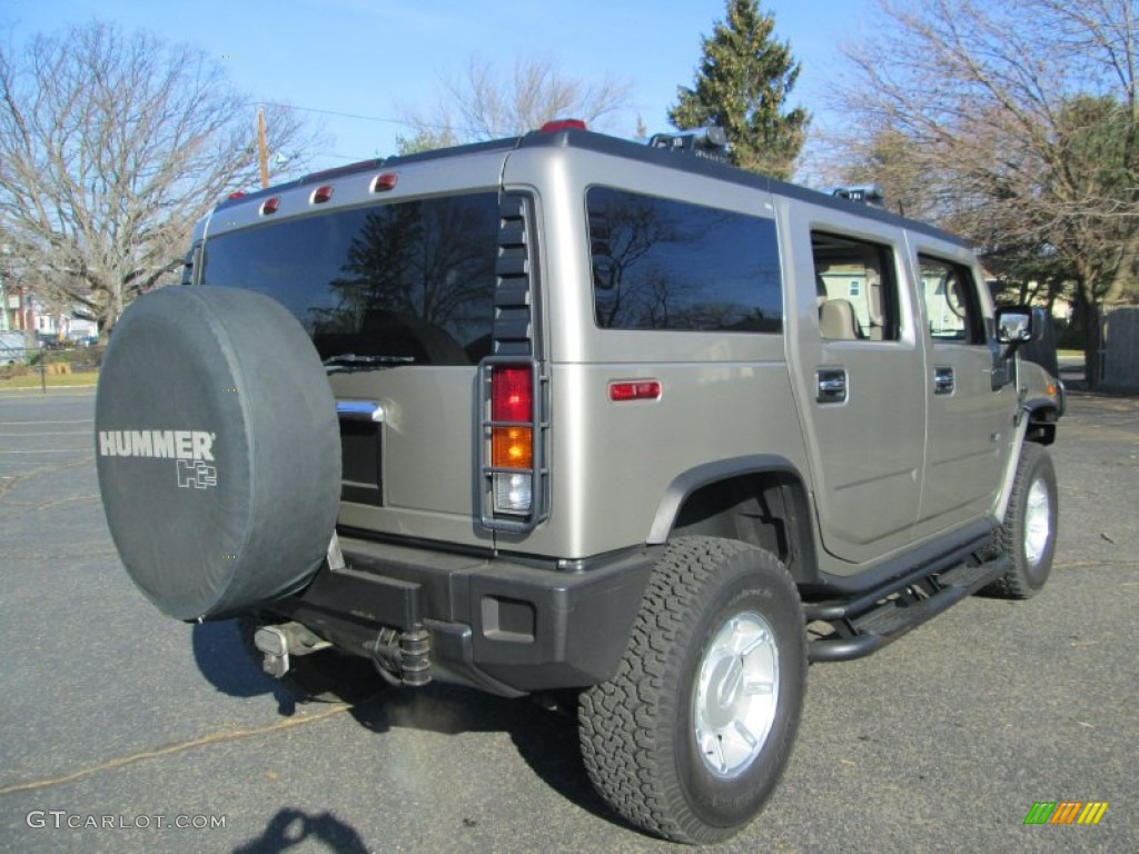 Pewter Metallic 2003 Hummer H2 SUV Exterior Photo #73960940