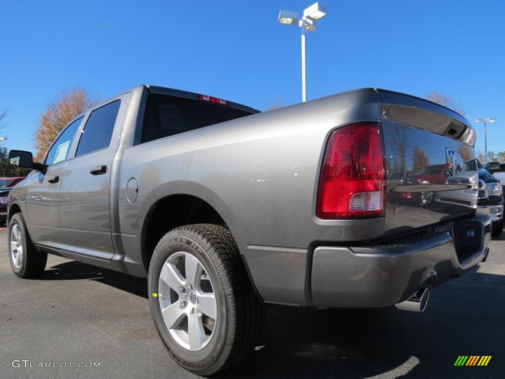 2012 Ram 1500 Express Crew Cab - Mineral Gray Metallic / Dark Slate Gray/Medium Graystone photo #2