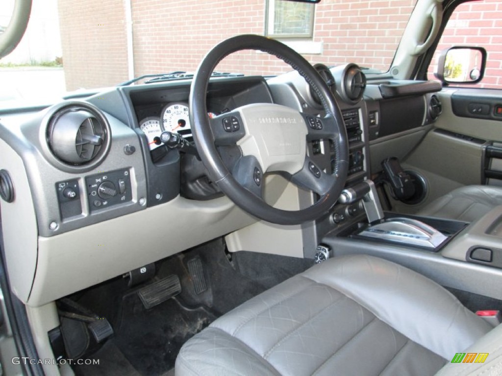 2003 H2 SUV - Pewter Metallic / Wheat photo #15