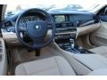 Venetian Beige Prime Interior Photo for 2012 BMW 5 Series #73961195