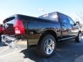 2012 Black Dodge Ram 1500 Big Horn Crew Cab  photo #3