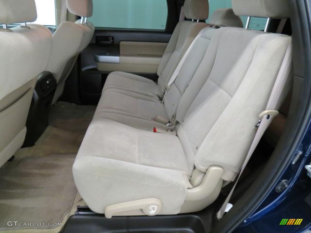 2008 Sequoia SR5 - Nautical Blue Metallic / Sand Beige photo #6