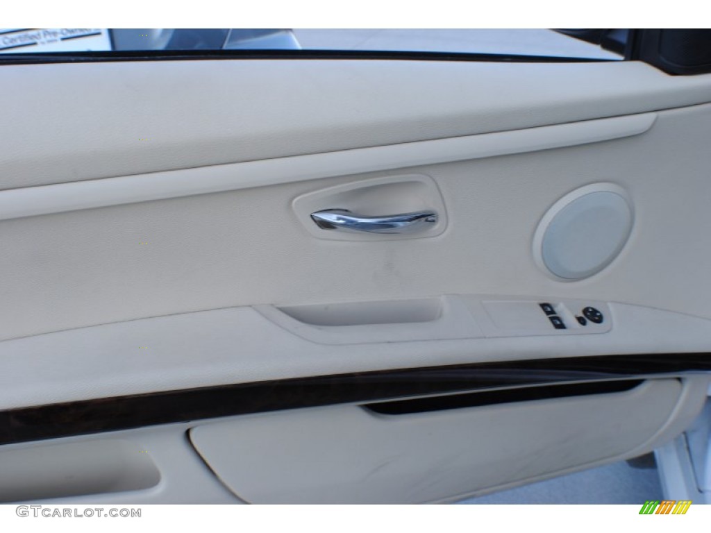 2009 3 Series 328xi Coupe - Alpine White / Cream Beige Dakota Leather photo #9