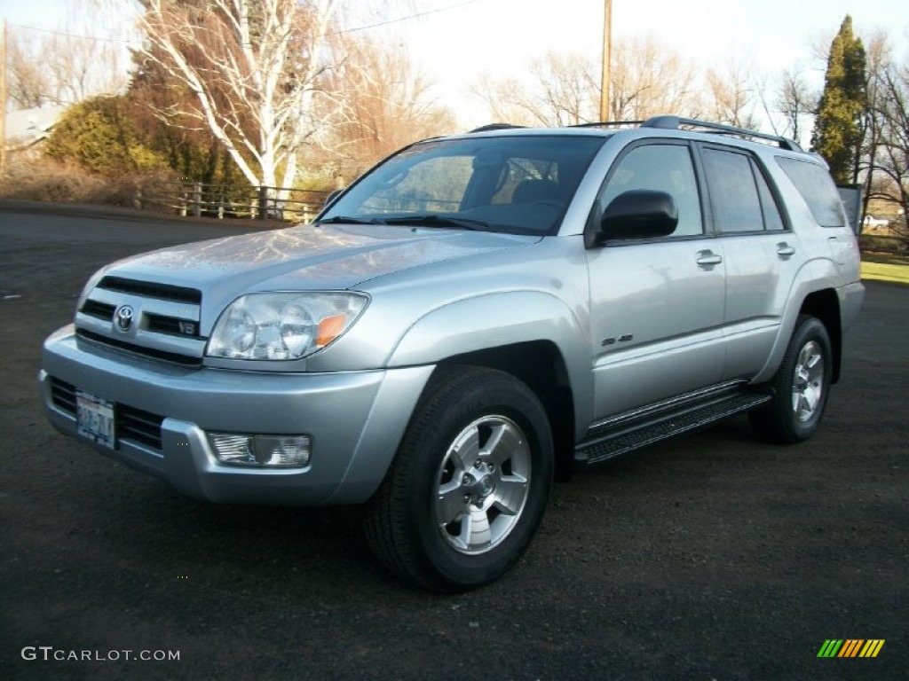 Titanium Metallic 2004 Toyota 4Runner SR5 4x4 Exterior Photo #73962416