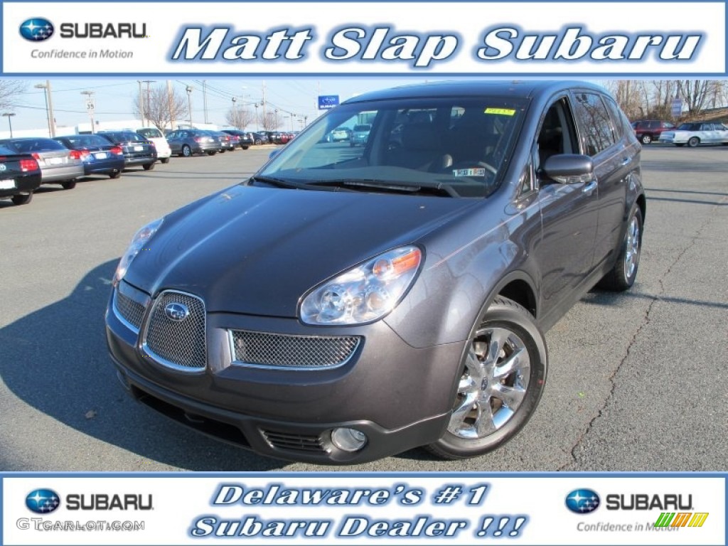 2007 B9 Tribeca Limited 7 Passenger - Diamond Gray Metallic / Slate Gray photo #1