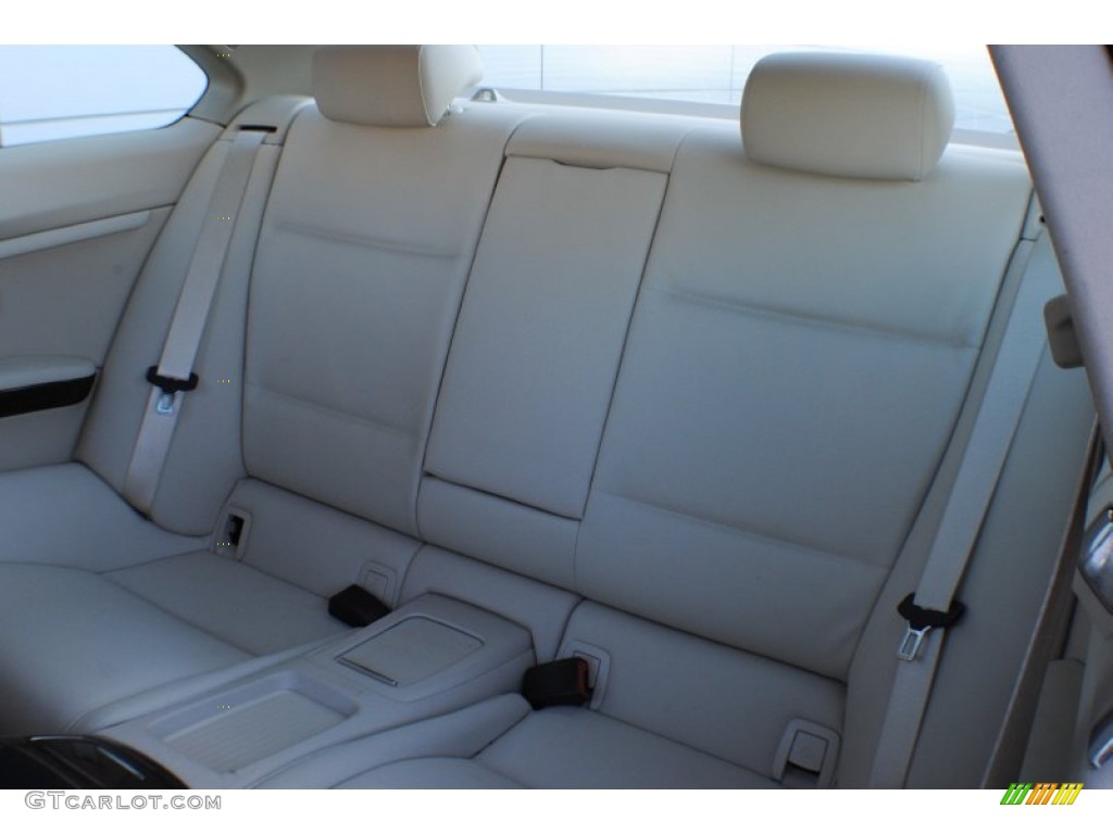 2009 3 Series 328xi Coupe - Alpine White / Cream Beige Dakota Leather photo #14