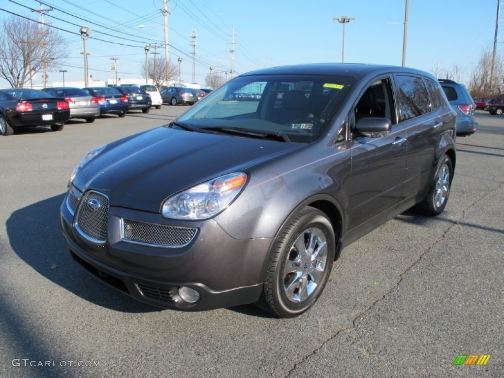 2007 B9 Tribeca Limited 7 Passenger - Diamond Gray Metallic / Slate Gray photo #2