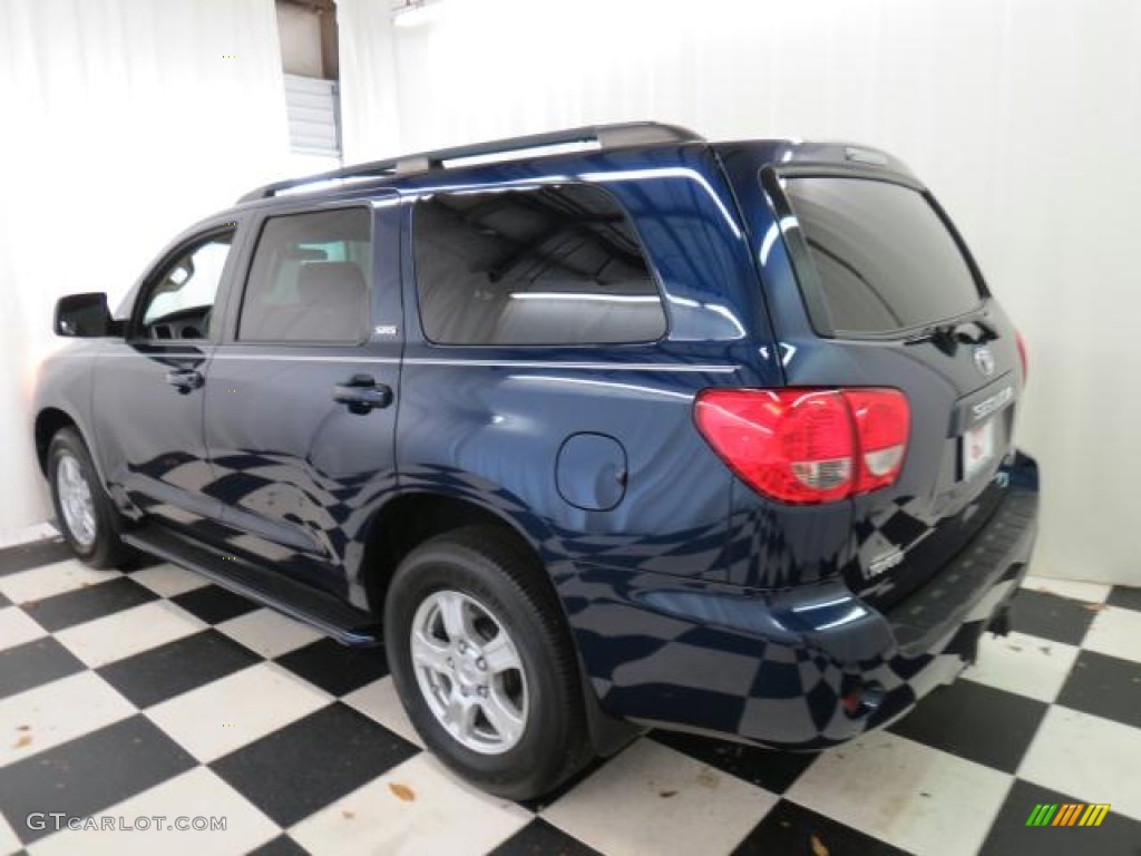 2008 Sequoia SR5 - Nautical Blue Metallic / Sand Beige photo #30