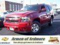 2013 Crystal Red Tintcoat Chevrolet Tahoe LS 4x4  photo #1
