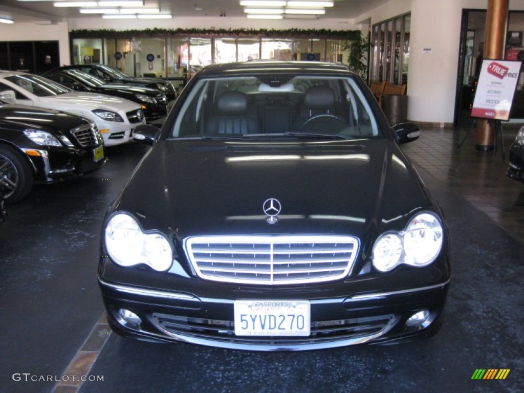 2006 C 350 Luxury - Black / Black photo #5