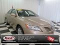 2009 Desert Sand Metallic Toyota Camry XLE V6  photo #1