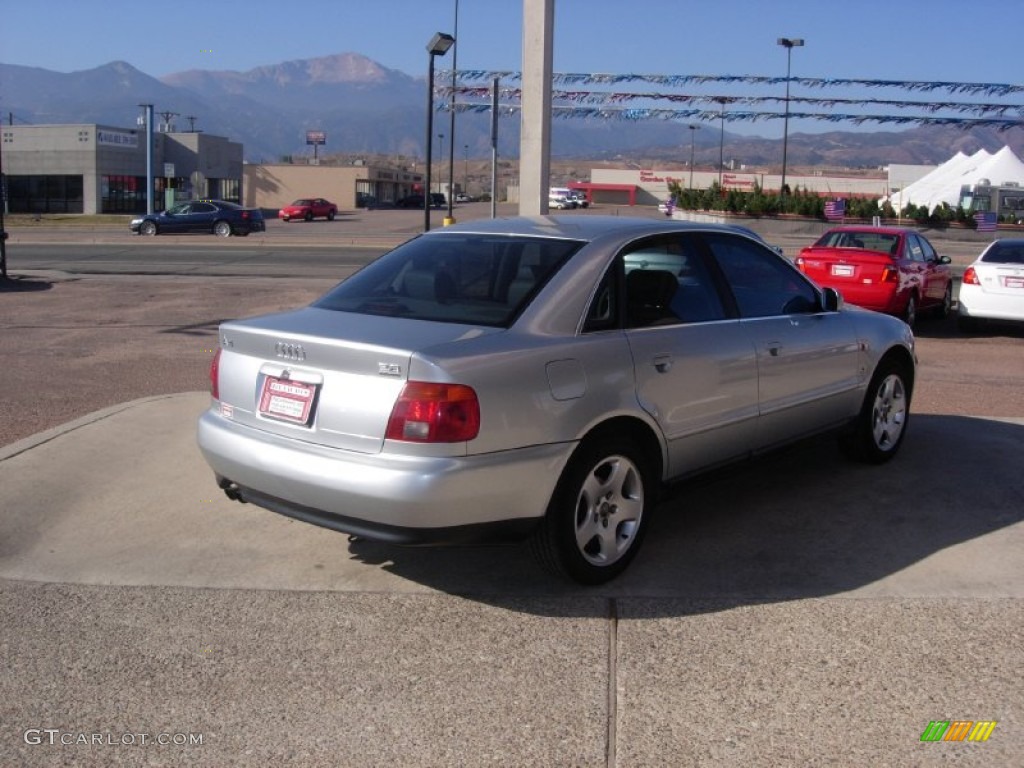 1997 A4 2.8 quattro Sedan - Aluminum Silver Metallic / Grey photo #12