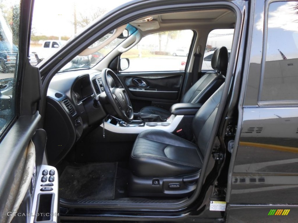 Black Interior 2005 Mercury Mariner V6 Premier Photo #73965363