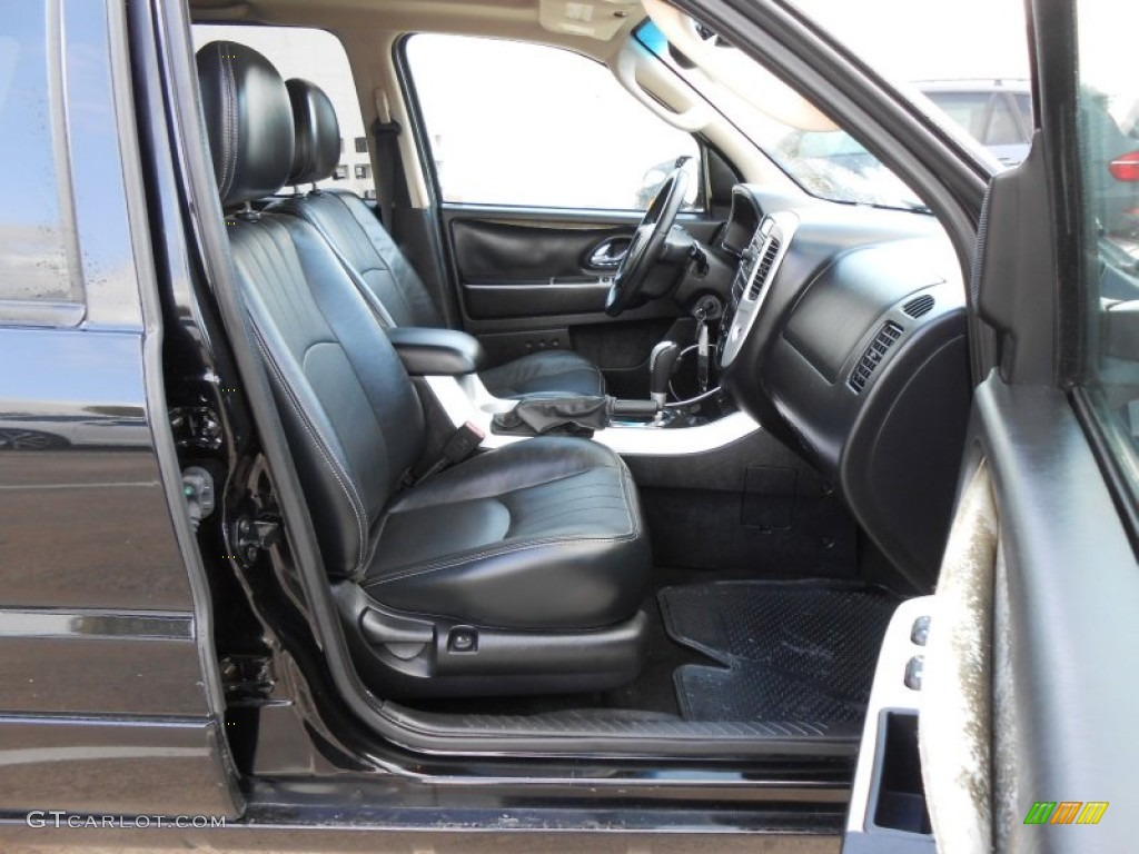 Black Interior 2005 Mercury Mariner V6 Premier Photo #73965428