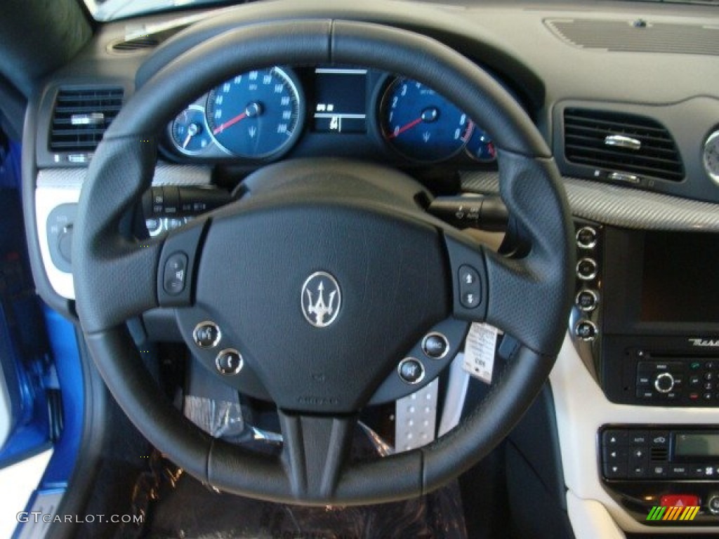 2013 GranTurismo Sport Coupe - Blu Sofisticato (Sport Blue Metallic) / Pearl Beige photo #16