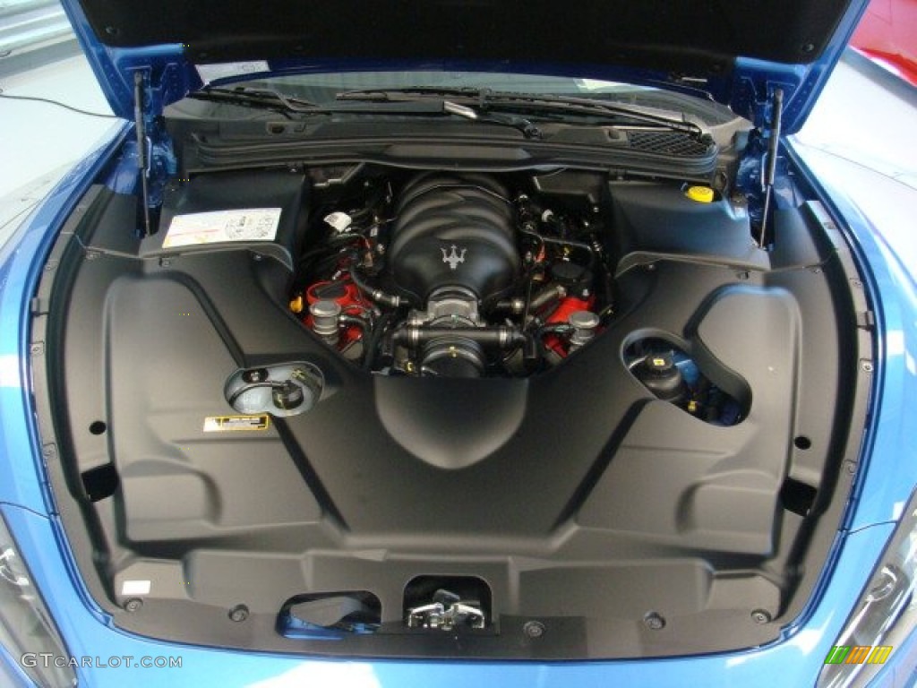 2013 GranTurismo Sport Coupe - Blu Sofisticato (Sport Blue Metallic) / Pearl Beige photo #31