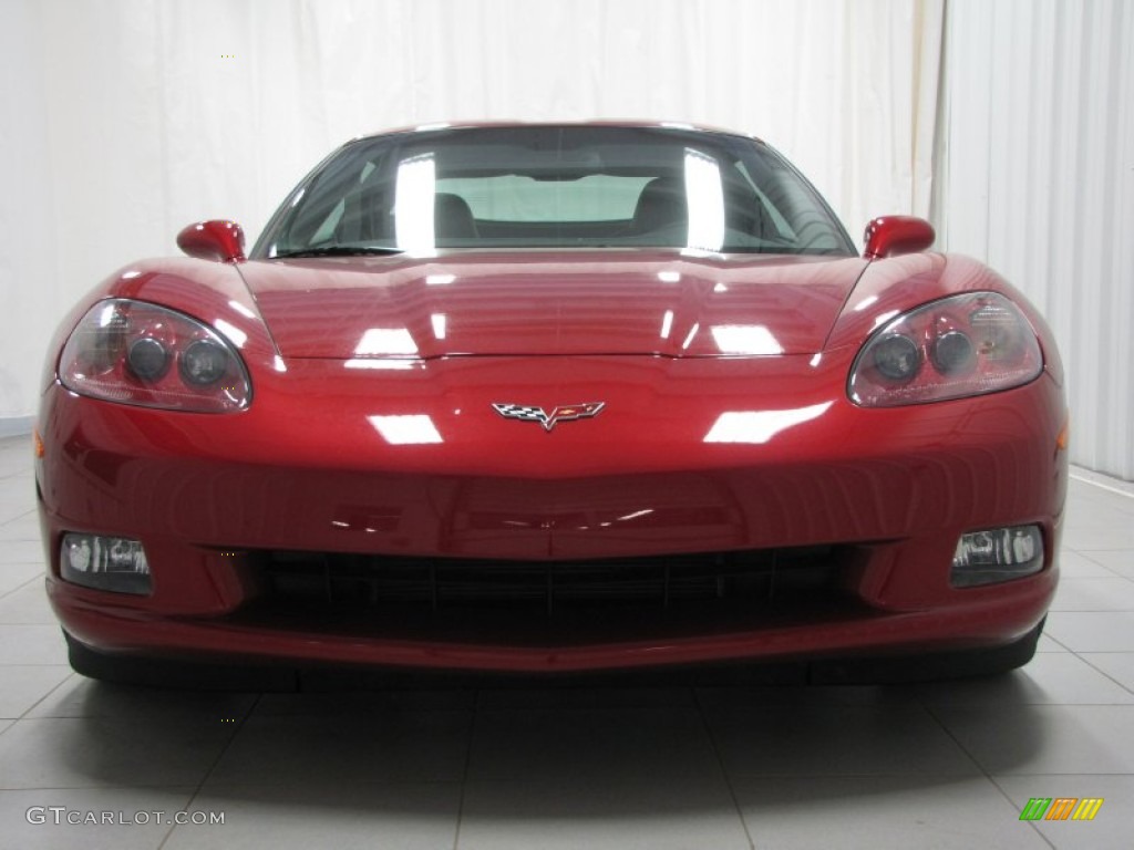 2012 Corvette Coupe - Crystal Red Metallic Tintcoat / Ebony photo #4