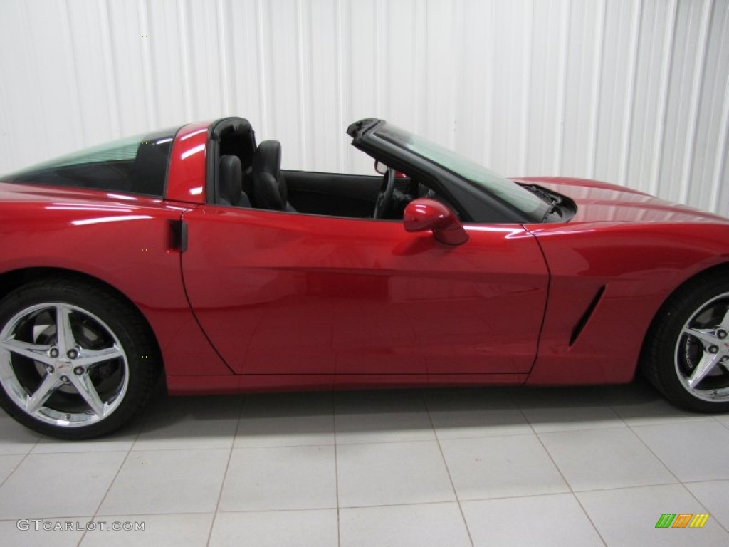 2012 Corvette Coupe - Crystal Red Metallic Tintcoat / Ebony photo #8