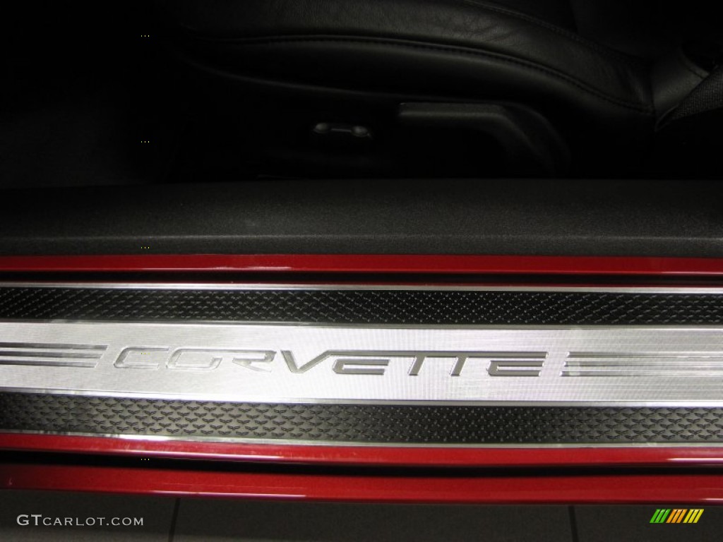 2012 Corvette Coupe - Crystal Red Metallic Tintcoat / Ebony photo #22