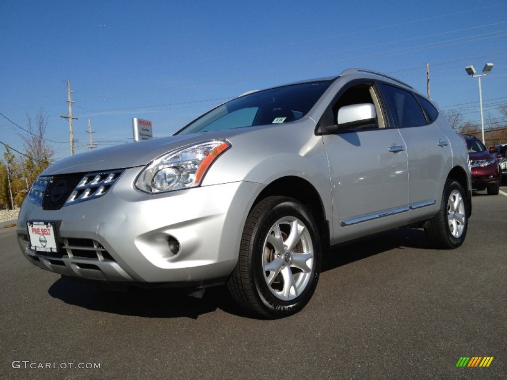 2011 Rogue SV AWD - Silver Ice Metallic / Black photo #1