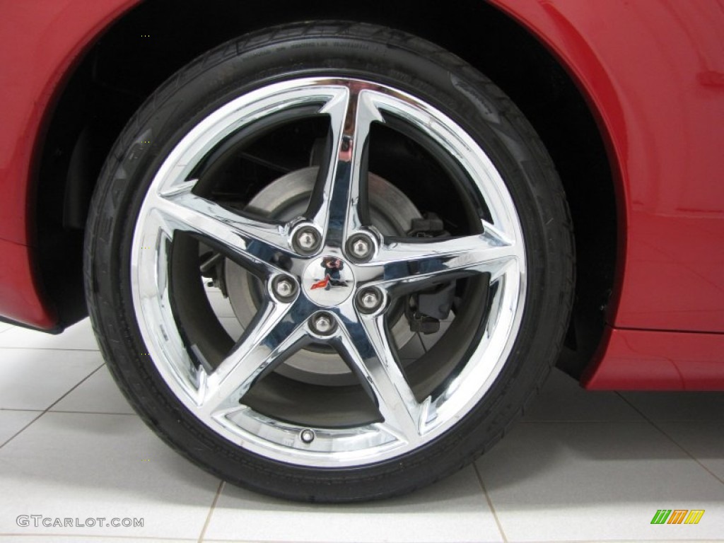 2012 Corvette Coupe - Crystal Red Metallic Tintcoat / Ebony photo #24