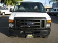 2010 Oxford White Ford E Series Van E350 Cargo  photo #2