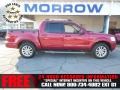 2007 Red Fire Ford Explorer Sport Trac Limited  photo #1