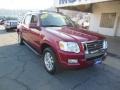 2007 Red Fire Ford Explorer Sport Trac Limited  photo #2