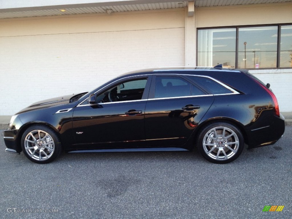 Black Raven 2012 Cadillac CTS -V Sport Wagon Exterior Photo #73967402