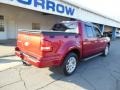 2007 Red Fire Ford Explorer Sport Trac Limited  photo #8