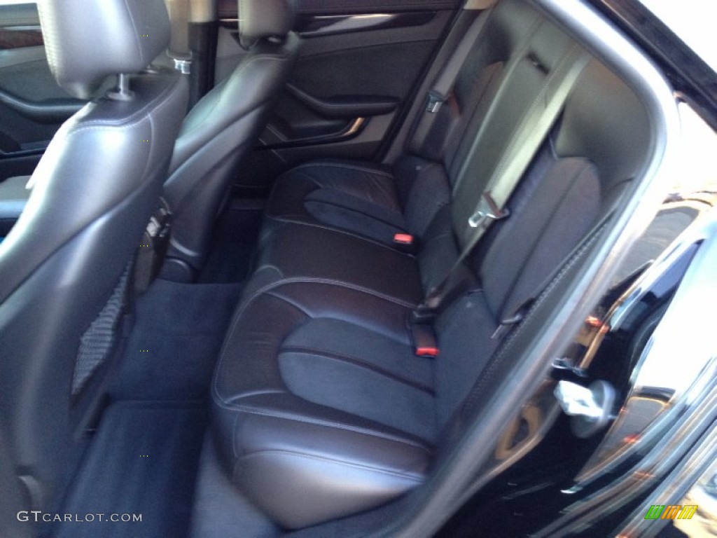 2012 Cadillac CTS -V Sport Wagon Rear Seat Photo #73967463