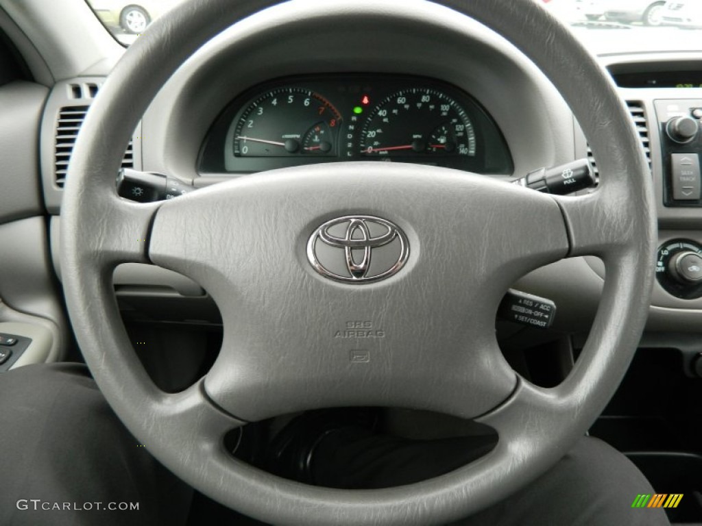 2002 Toyota Camry LE Stone Steering Wheel Photo #73967665
