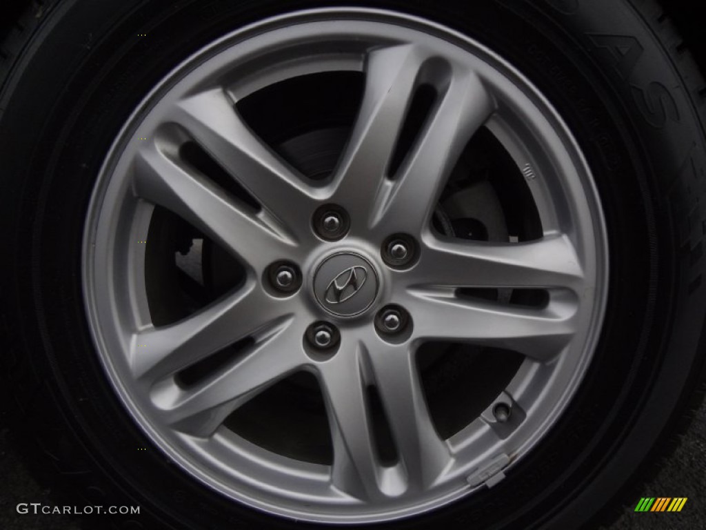 2010 Hyundai Santa Fe GLS 4WD Wheel Photo #73968308