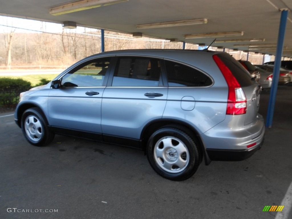 2010 CR-V LX AWD - Glacier Blue Metallic / Gray photo #28