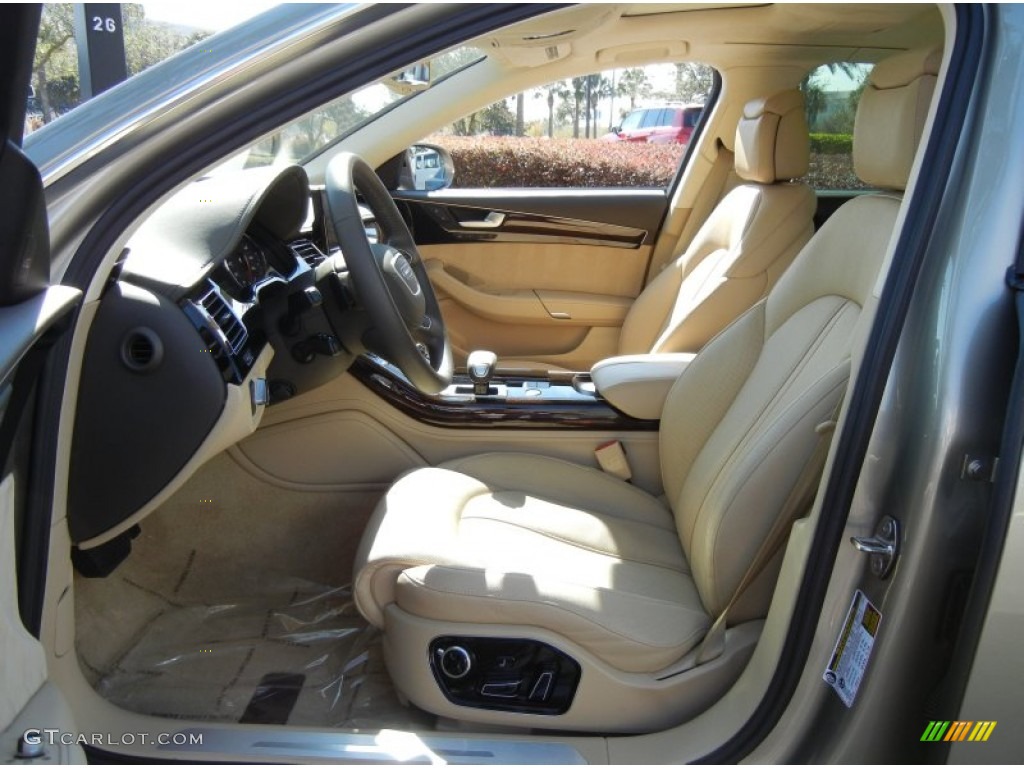 2011 Audi A8 L 4.2 FSI quattro Front Seat Photo #73968692
