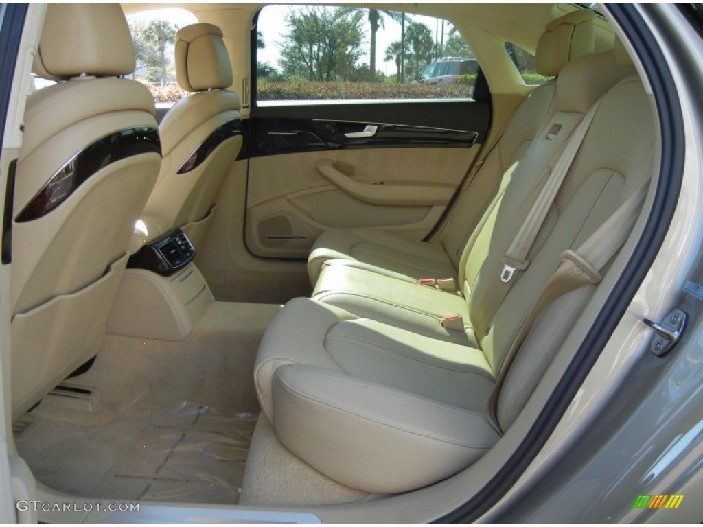 2011 Audi A8 L 4.2 FSI quattro Rear Seat Photo #73968734