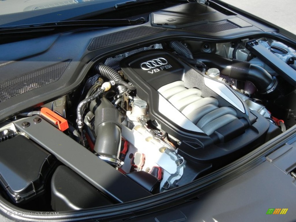 2011 Audi A8 L 4.2 FSI quattro 4.2 Liter FSI DOHC 32-Valve VVT V8 Engine Photo #73968998