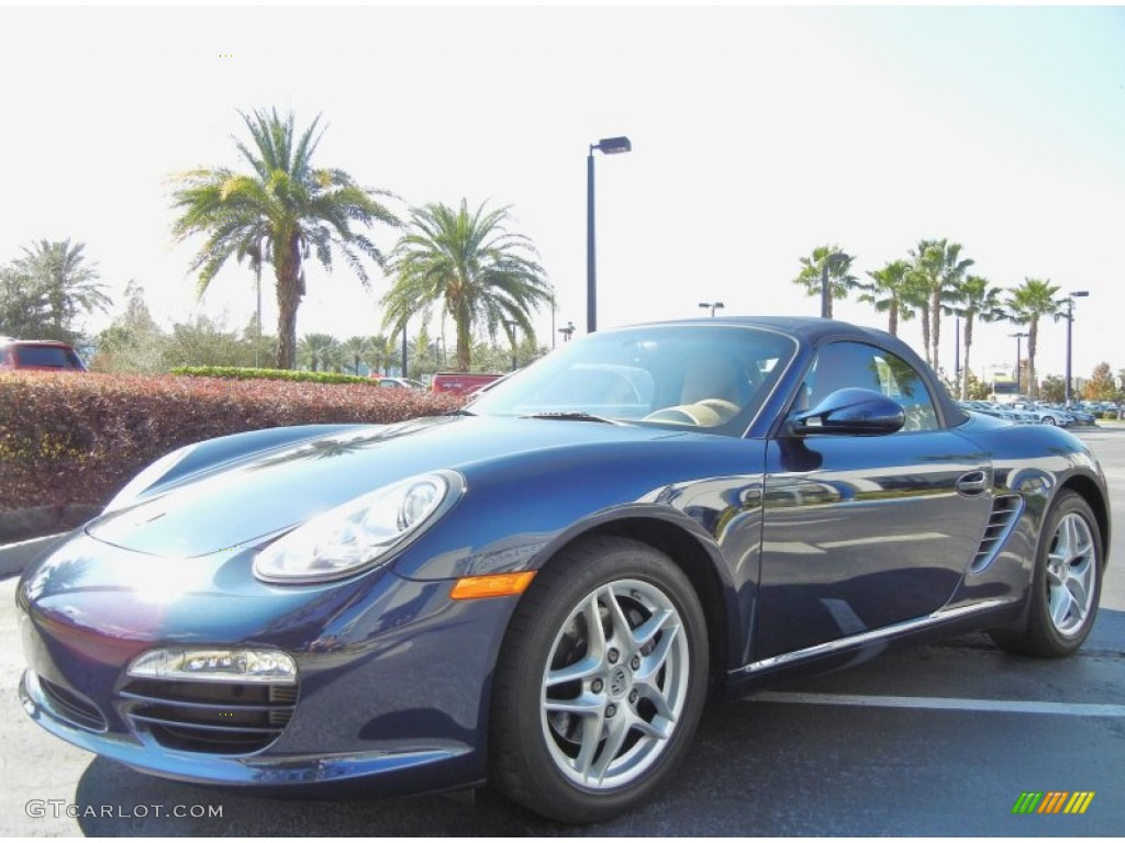 Dark Blue Metallic 2010 Porsche Boxster Standard Boxster Model Exterior Photo #73969091