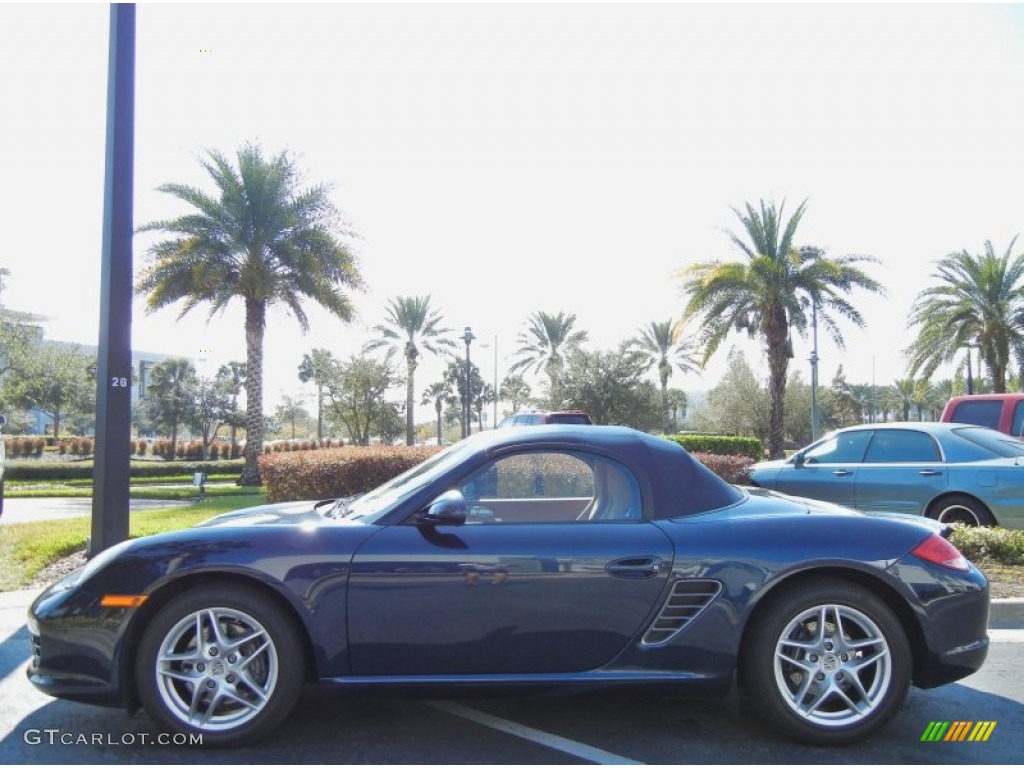 Dark Blue Metallic 2010 Porsche Boxster Standard Boxster Model Exterior Photo #73969107