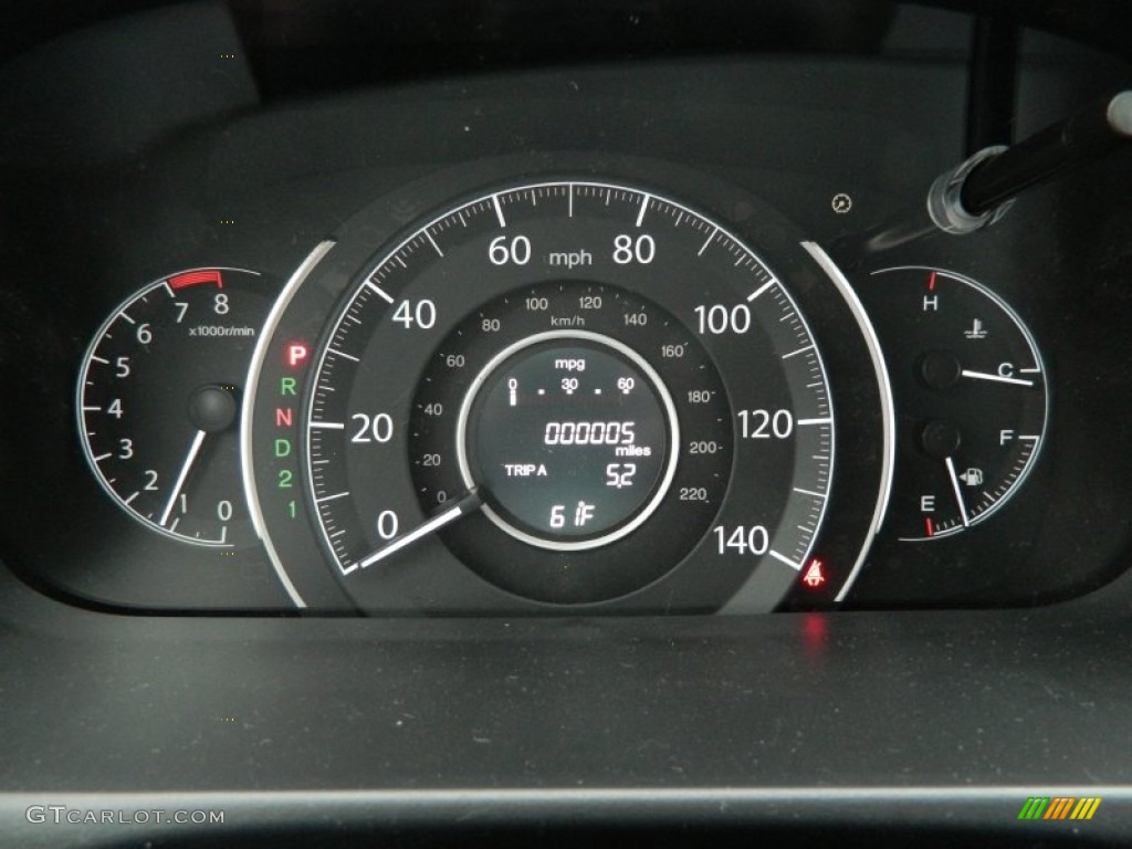 2013 CR-V LX - Twilight Blue Metallic / Gray photo #21