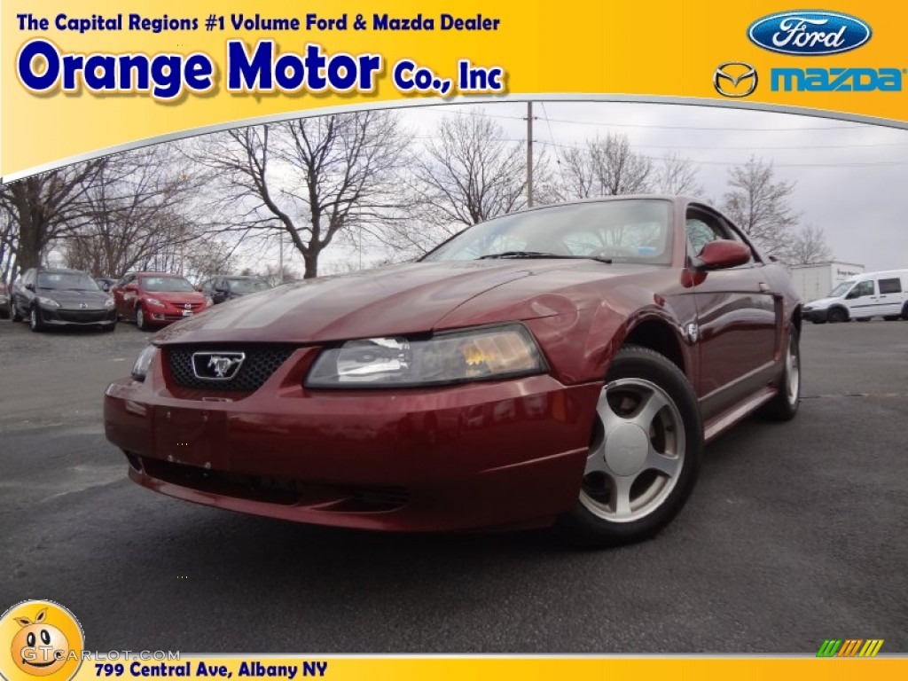 40th Anniversary Crimson Red Metallic Ford Mustang