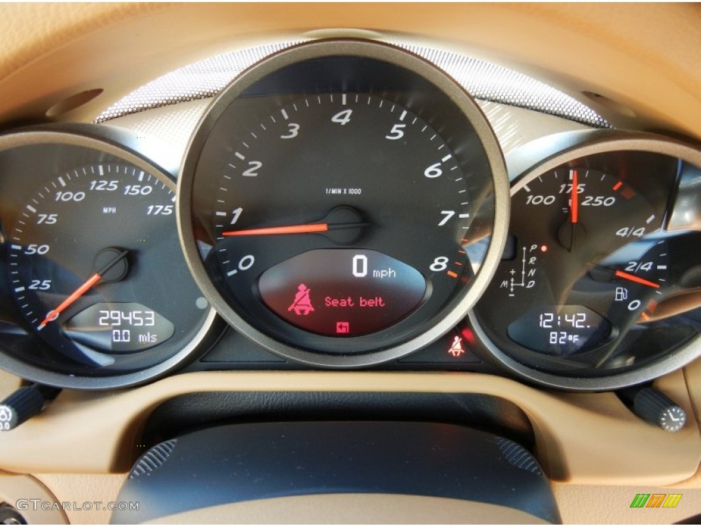 2010 Porsche Boxster Standard Boxster Model Gauges Photo #73969397