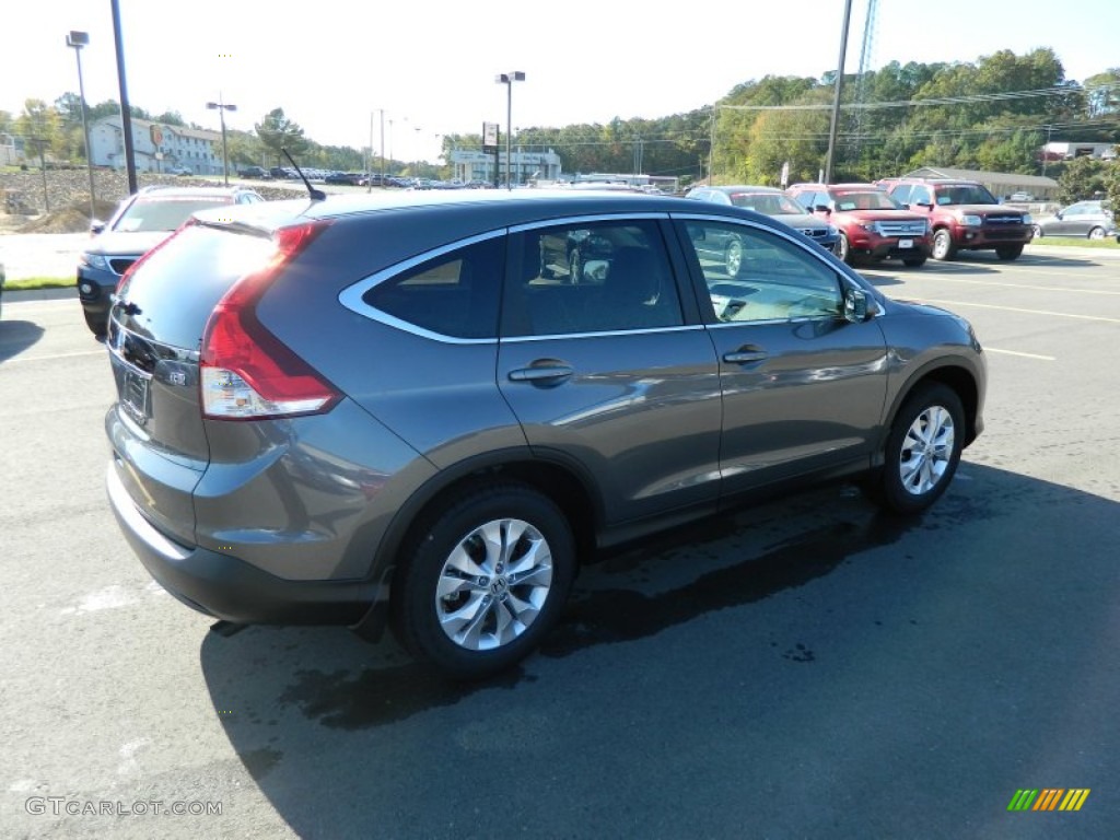 2013 CR-V EX - Polished Metal Metallic / Gray photo #5