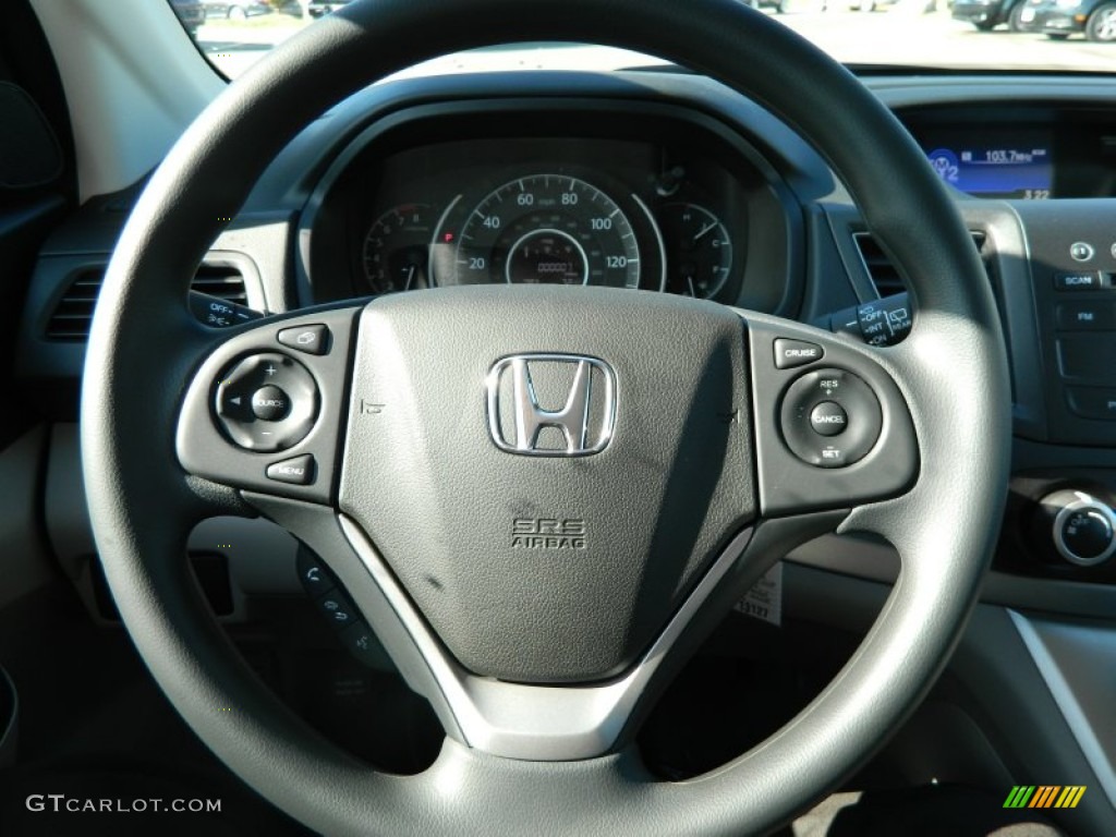 2013 CR-V EX - Polished Metal Metallic / Gray photo #22
